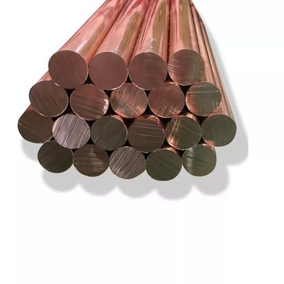 DIN EN JIS GB 3mm 4mm Round Copper Rods 5.5mm-500mm ASTM A276